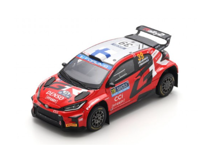 TOYOTA GR YARIS RALLY 2 N°39 FINLANDE 2025 SPARK 1/43°